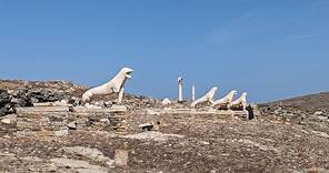 The Ancient Greek Archaeological site of Delos | Full Tour