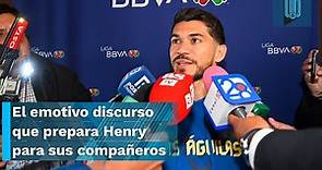 El discurso que prepara Henry Martín para sus compañeros previo a la Final de la Liga MX