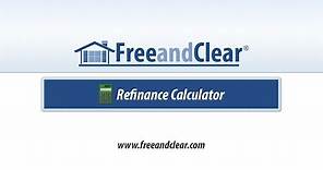 Mortgage Refinance Calculator Video