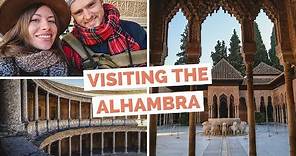 Visiting Alhambra in Granada, Spain