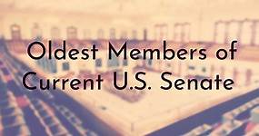 8 Oldest Members of Current U.S. Senate (Updated 2024) - Oldest.org