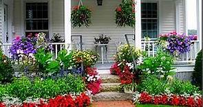How to Create Beautiful Flower Gardens in Your Front Yard | Flowers beds