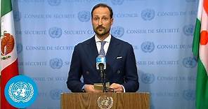 Crown Prince Haakon of Norway on the "Protection of Education in Conflict"