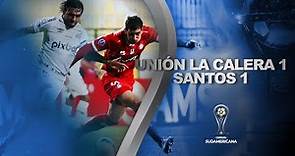 U. LA CALERA vs. SANTOS [1-1] | RESUMEN | CONMEBOL SUDAMERICANA 2022