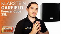 Small 35 Litre black counter freezer | Klarstein Garfield Freezer Cube 35L Black | ME10029334