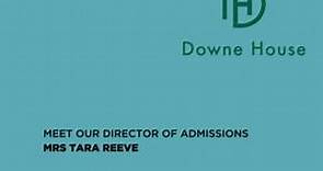 We are delighted to have Mrs Reeve... - Downe House School