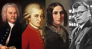 What are the four main eras of classical music?