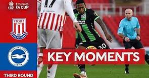 Stoke City v Brighton and Hove Albion | Key Moments | Third Round | Emirates FA Cup 2023-24