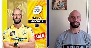 Daryl Mitchell Interview | MS Dhoni | CSK | IPL Auction 2024