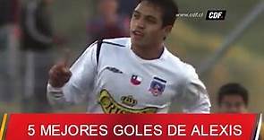 Ranking: los 5 mejores goles de Aléxis Sánchez en el fútbol chileno