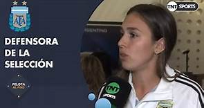 Conversamos con Adriana SACHS, seleccionada nacional de fútbol femenino