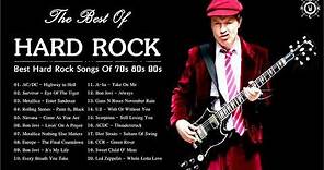 Hard Rock Music | Best Hard Rock Songs Of 70s 80s 90s