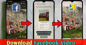 How to Download Facebook videos to phone Gallery - Full Guide