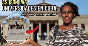 Así es la Universidad de La Habana/Será una buena opción?/Mi experiencia