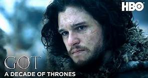 A Decade of Game of Thrones | Kit Harington on Jon Snow (HBO)