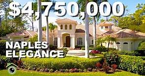 LUXURY REAL ESTATE IN NAPLES FLORIDA - ELEGANT AND SOPHISTICATED - [2021]