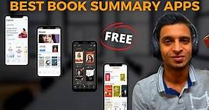 5 Best Book summary Apps for android and IOS | book summary apps free and paid