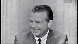 Dick Powell on 'What's My Line' (1958)