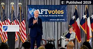 Joe Biden Debuts Education Plan, Then Touts It to Teachers’ Union