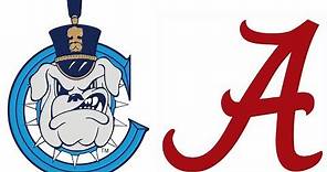 2018 The Citadel at #1 Alabama (Highlights)