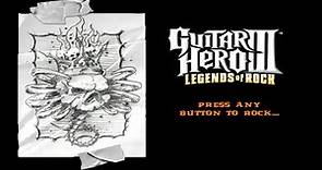 guitar hero III - legends of rock for playstation 3 gameplay