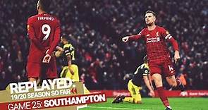 REPLAYED: Liverpool 4-0 Southampton | Brilliant second-half display extends the lead to 22 points