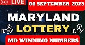 Maryland Evening Lottery Results 06 Sep 2023 - Pick 3 - Pick 4 - Pick 5 - Bonus Match 5 - Powerball