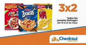 3x2 cereales Kellogg's