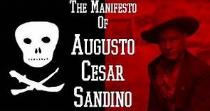 The Manifesto of Augusto César Sandino - 1927
