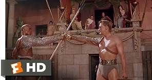 Spartacus (4/10) Movie CLIP - Fight to the Death (1960) HD