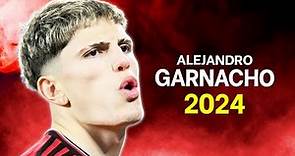 Alejandro Garnacho 2024 - Best Skills & Goals - HD