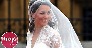 Top 20 Celebrity Wedding Dresses of All Time