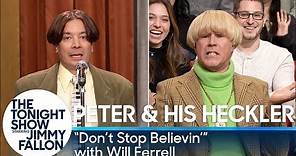 Peter and His Heckler - "Don't Stop Believin'" (with Will Ferrell)