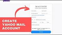 How To Create Yahoo Account | Yahoo Account Sign Up 2021