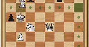 DOBLE SACRIFICIO GLORIOSO 🤯 #ajedrez #chess #ajedrezytactica