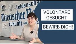 Der Trierische Volksfreund sucht neue Volontäre (m/w/d)