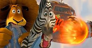 DreamWorks Madagascar en Español Latino | Ecena del Avion Epico - Madagascar | Dibujos Animados