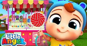 Where is My Lollipop? | Little Angel Toddler Songs & Nursery Rhymes
