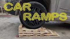 DIY Car Ramps From Wood - رافعة سيارة