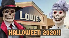 HALLOWEEN 2020 at LOWE'S | Animatronics, Gemmy Animated Halloween Decorations | Shop With Me