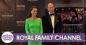 William and Kate greet stars at Earthshot Prize in Boston