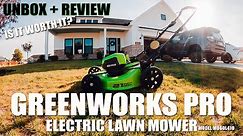 Greenworks Pro 60-volt Brushless Lithium Ion Push 21" Electric Lawn Mower [LOWE'S EXCLUSIVE]
