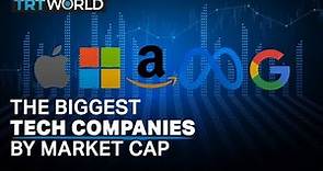 The biggest tech companies by market cap over two decades
