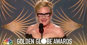 Patricia Arquette Wins Best Actress, Limited Series - 2019 Golden Globes (Highlight)