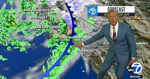 SoCal storm: Here's how much rain, snow region could see