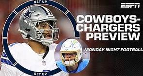 Cowboys vs. Chargers Monday Night Football Preview 🏈 | Get Up
