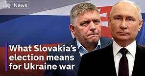 Pro-Russian politician wins Slovakia election