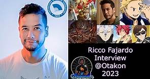 Ricco Fajardo Interview @Otakon 2023