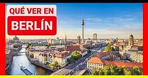 GUÍA COMPLETA ▶ Qué ver en la CIUDAD de BERLÍN (ALEMANIA) 🇩🇪 🌏 Turismo y viajes a Alemania