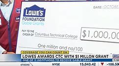 The Lowe’s Foundation awards Columbus Tech with $1 million grant
